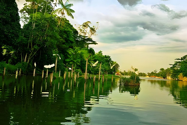 Linda casa em condomínio fechado em frente ao lago