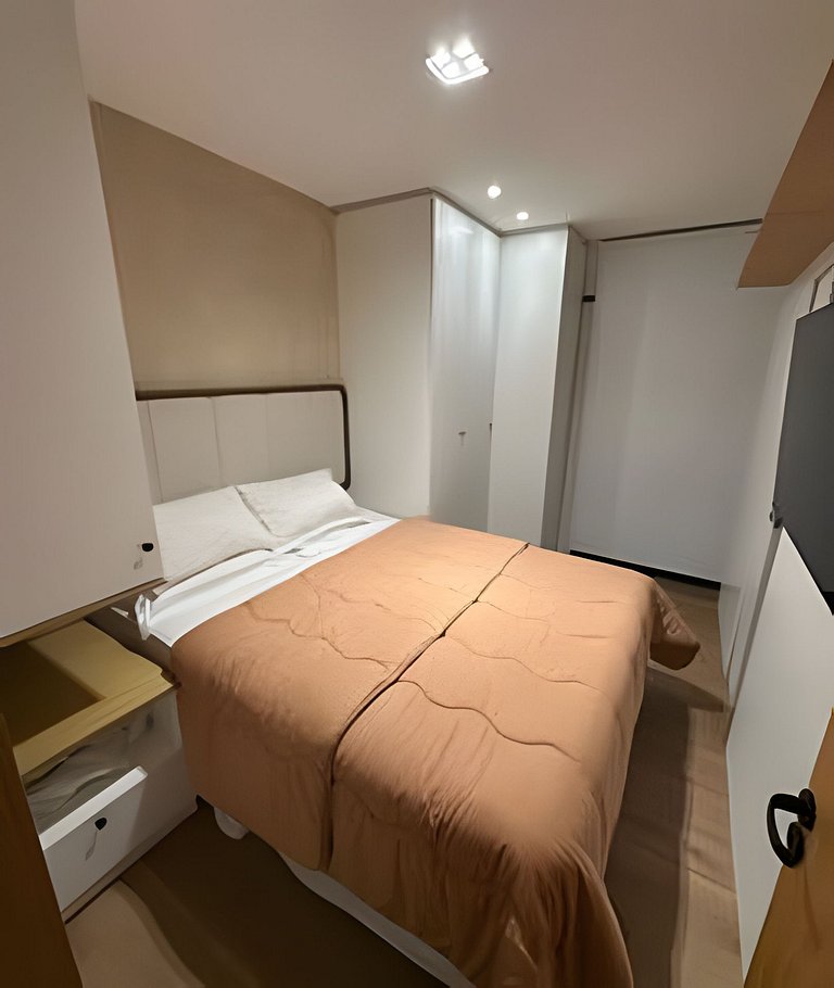 Vista para a baía com conforto e elegância