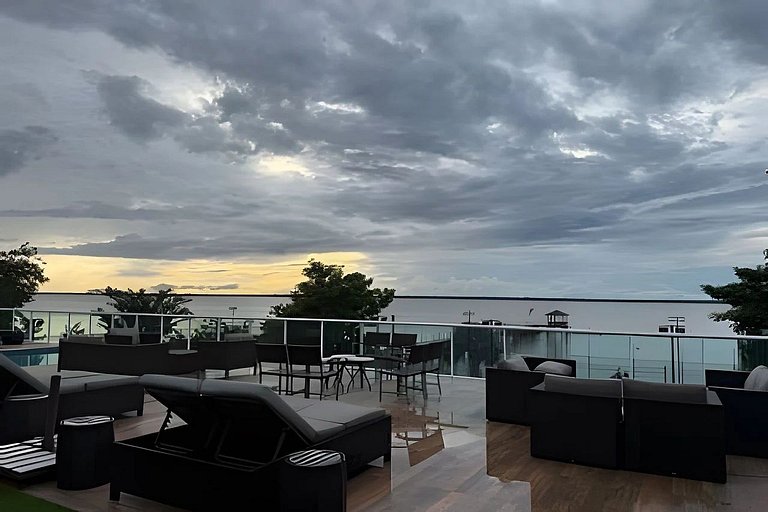 Frente a la bahía con lujo total