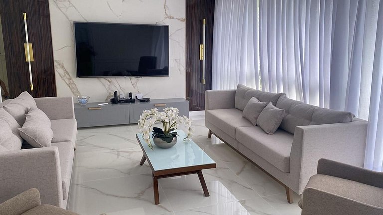 Conforto e vista privilegiada no coração de Belém
