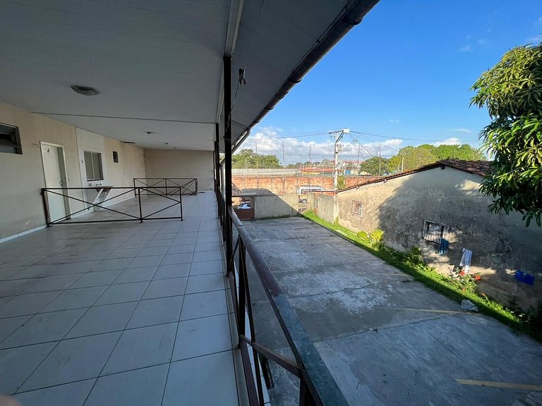 Casa con 3 habitaciones y área ventilada