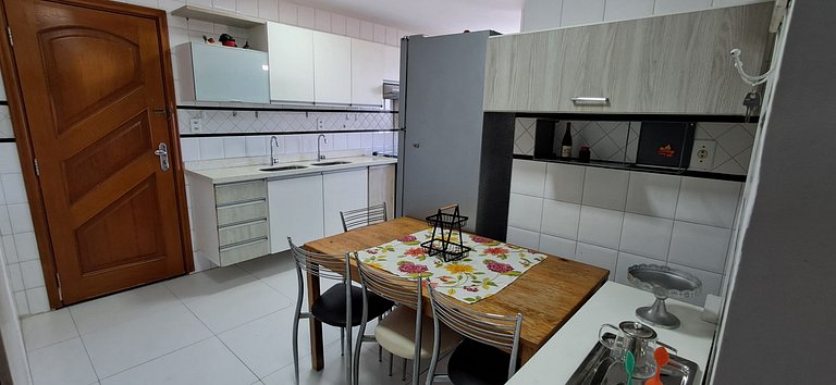 Apto amplo e versátil no coração de Belém