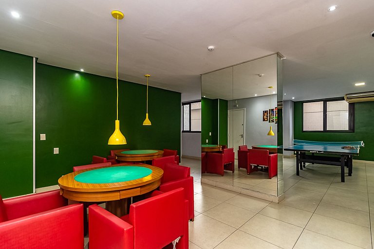 Conforto, espaço e localização privilegiada
