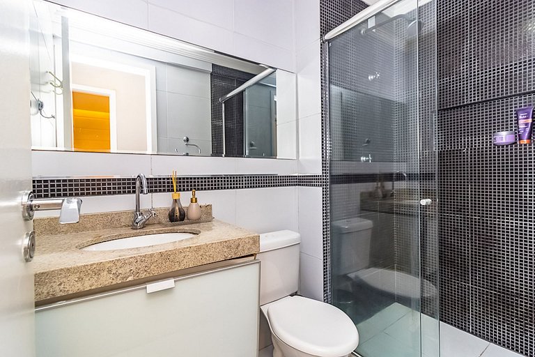 Conforto, espaço e localização privilegiada