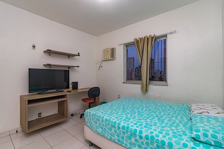 Apartamento ventilado e acolhedor