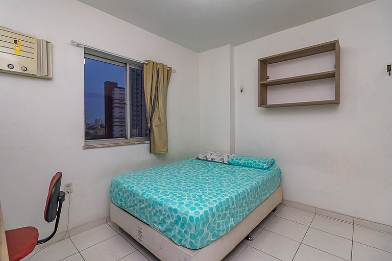 Apartamento ventilado e acolhedor