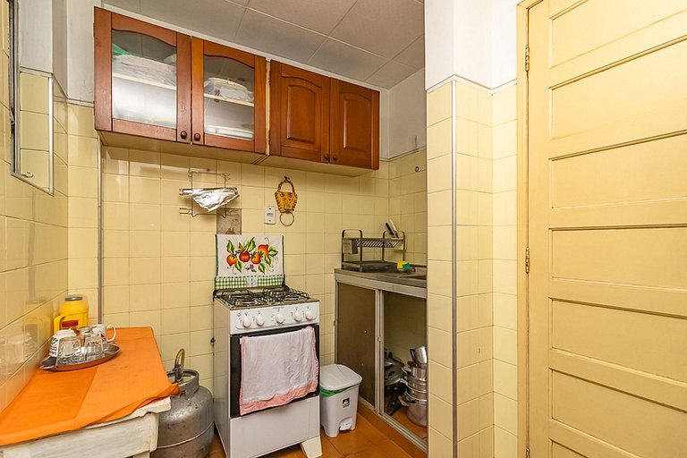 Apartamento ventilado e acolhedor