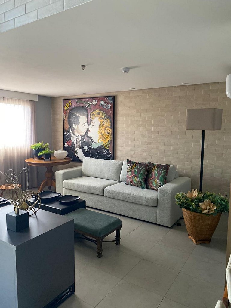Estilo e sofisticação no 26º andar