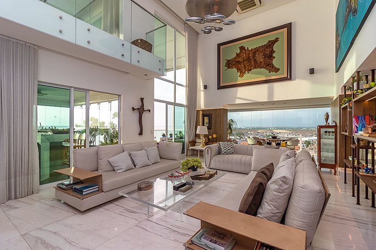 Vista para a baía em 560m² de sofisticação