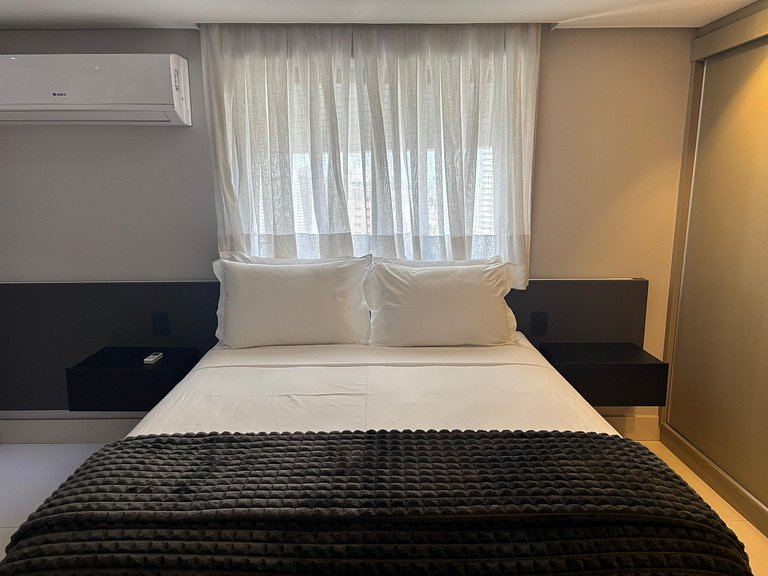 Vista deslumbrante em duplex com 2 suítes