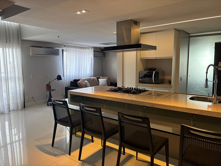 Duplex com vista deslumbrante