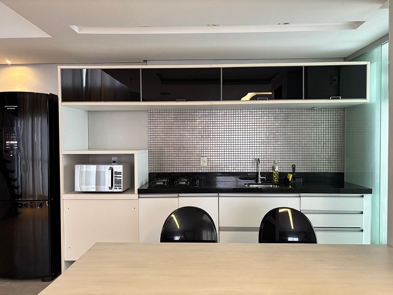 Duplex elegante com vista da cidade